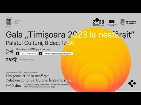 Teaser: Gala „Timișoara 2023 la nesfârșit”