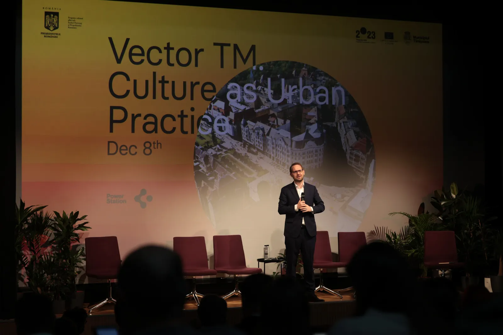 „Vector TM. Cultura ca practică urbană”, ziua 1 (8 decembrie 2023, Cinema Victoria)